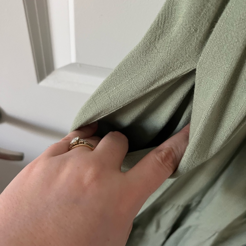 Polagram Green Midi Overall Dress - Picture 3 of 4